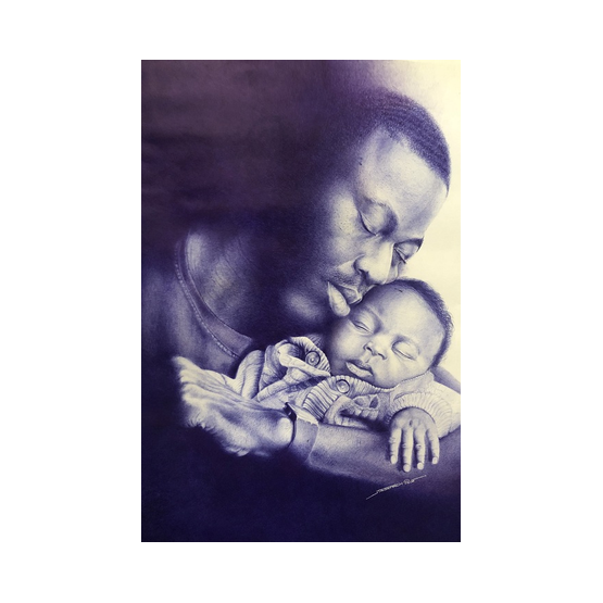Man with baby