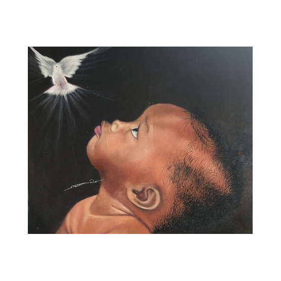 Child with Bird