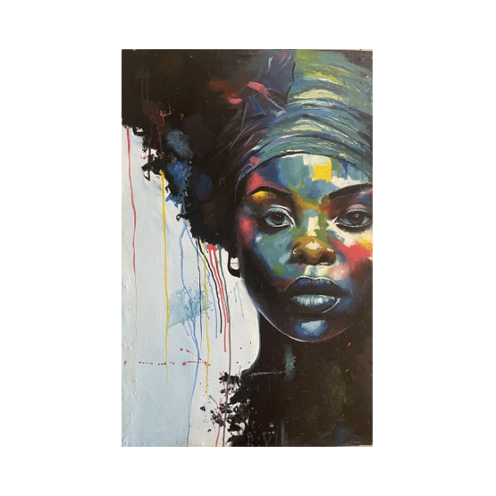 Strong African Woman